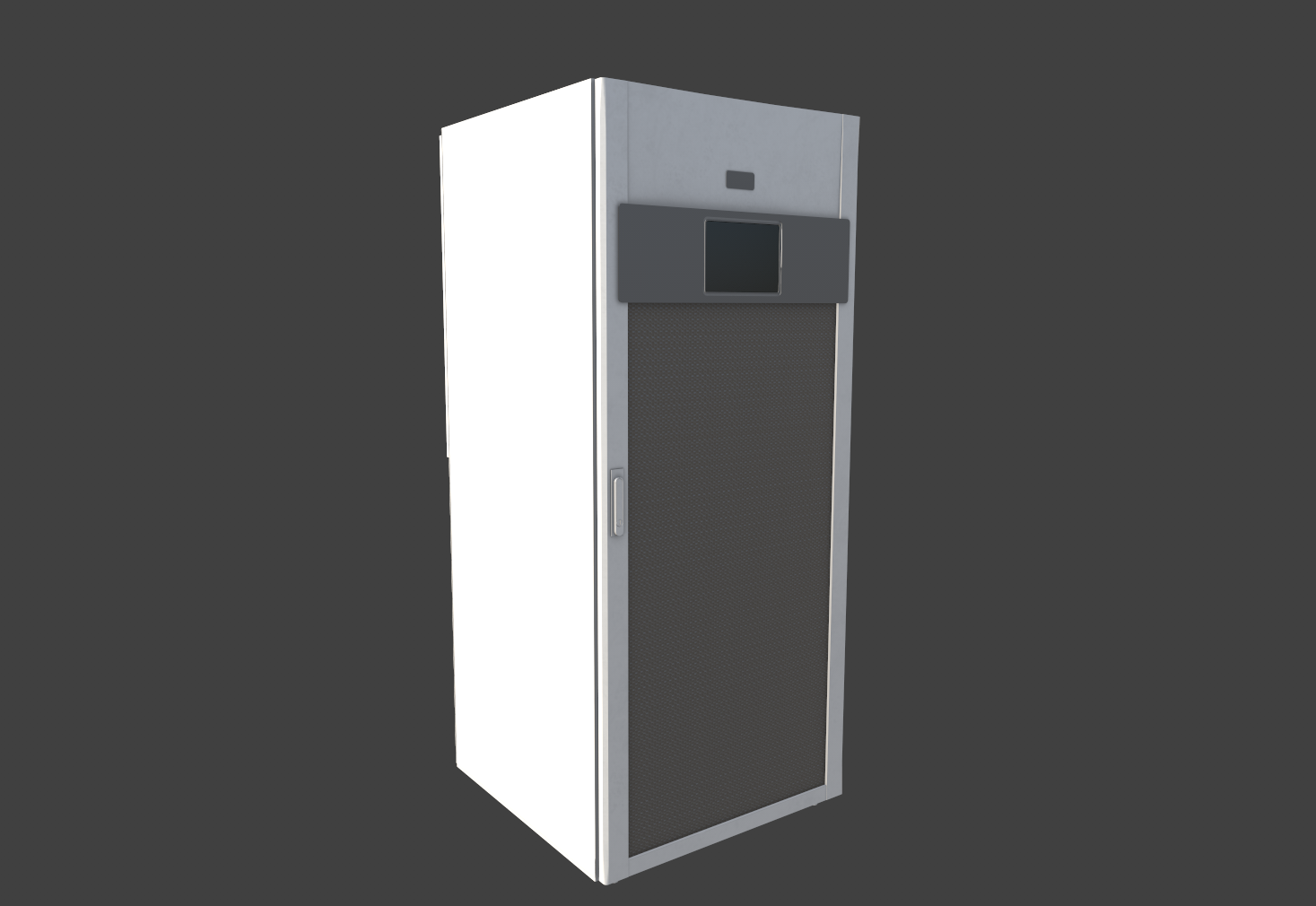 Equipment enclosure / service display panel