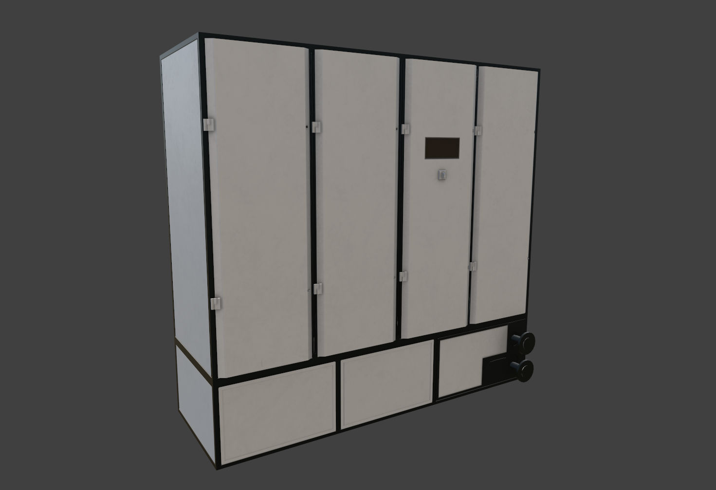 Industrial equipment / multi-door technical cabinet