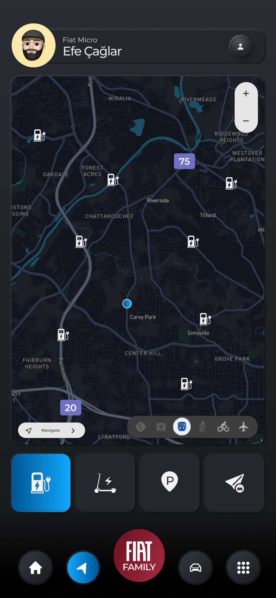 Mobile companion · navigation