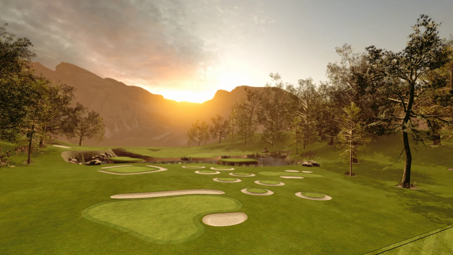 Golden hour — target range