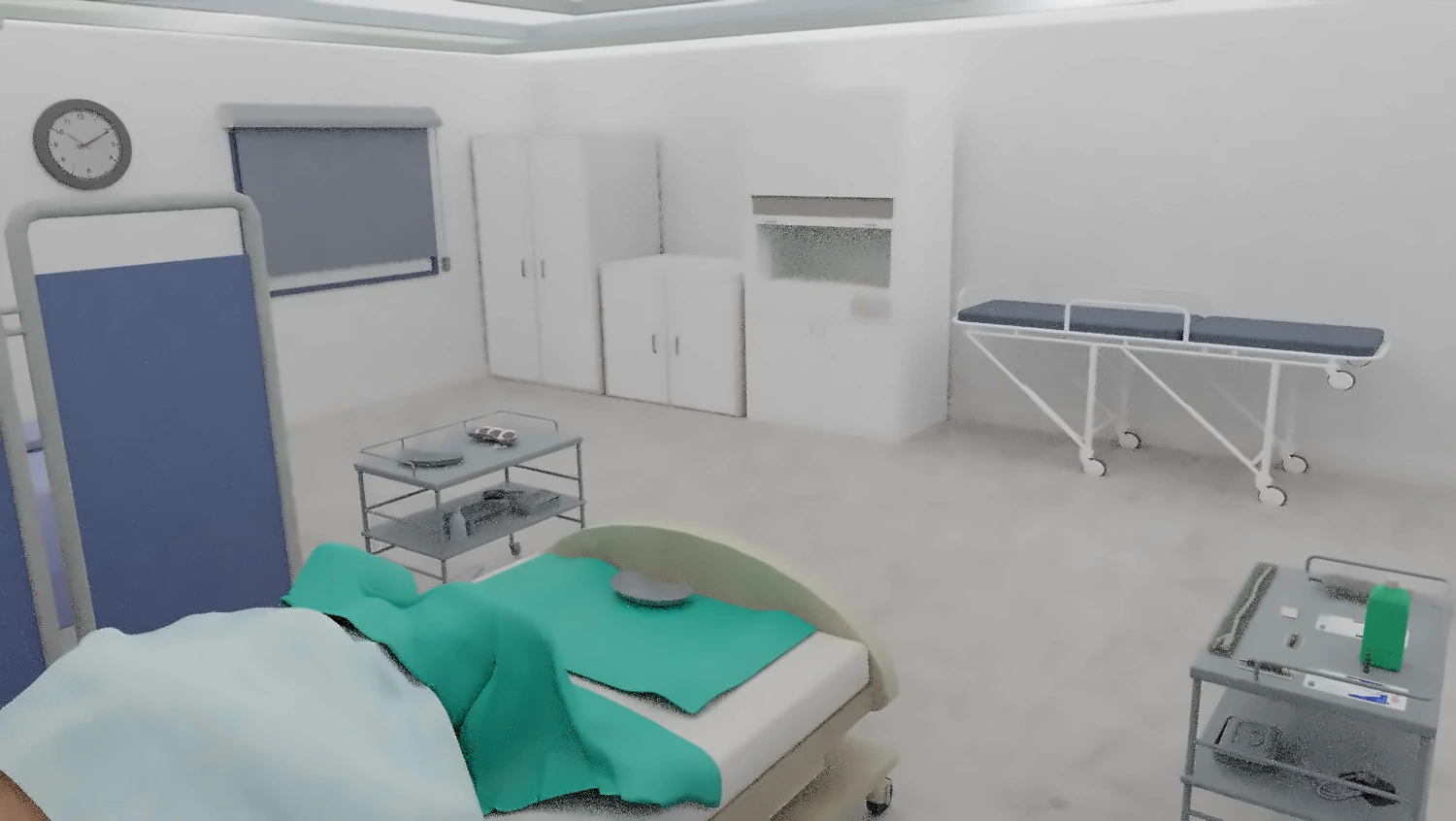 Original Unity clinical VR simulation frame 2