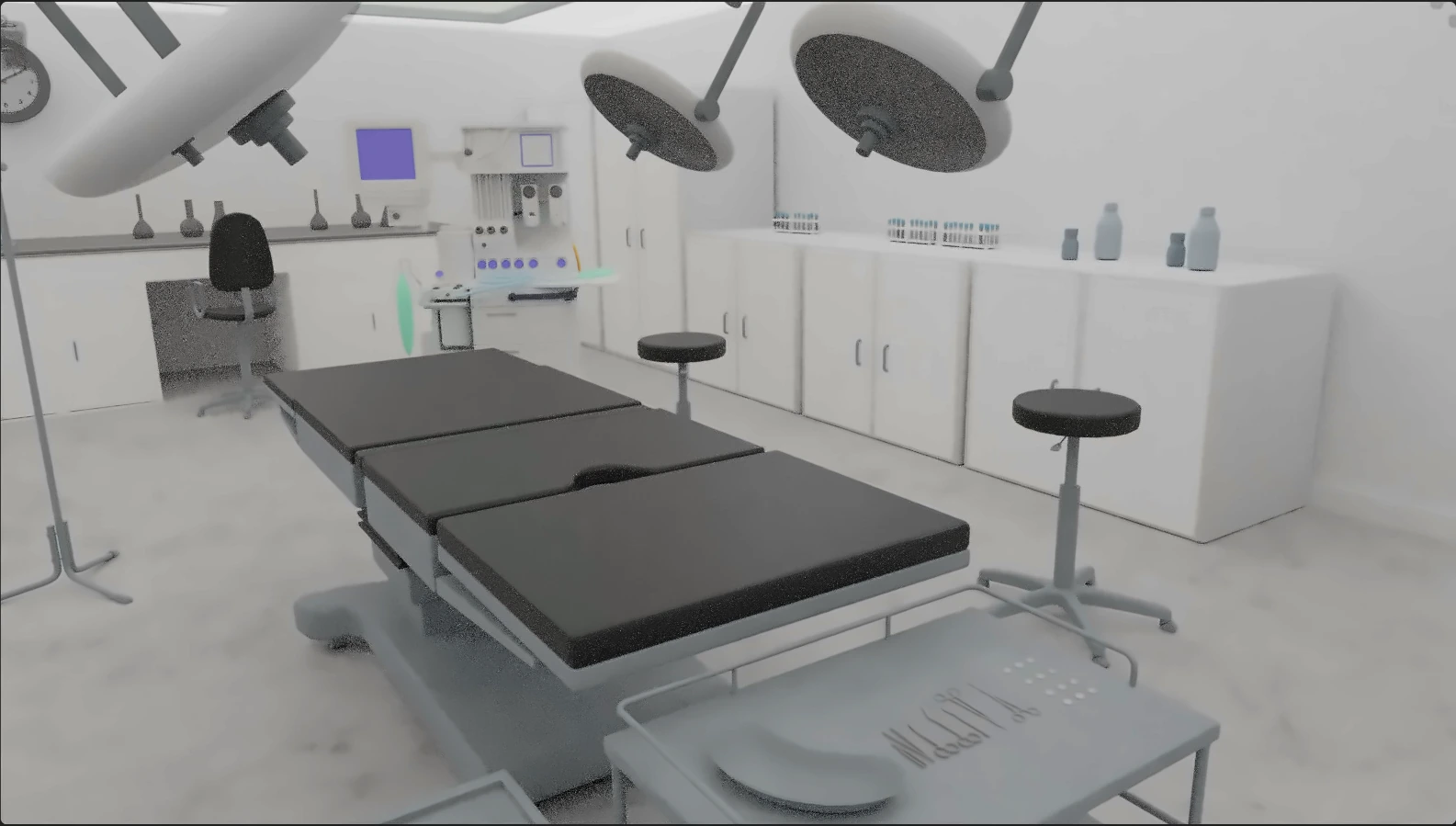 Original Unity clinical VR simulation frame 3