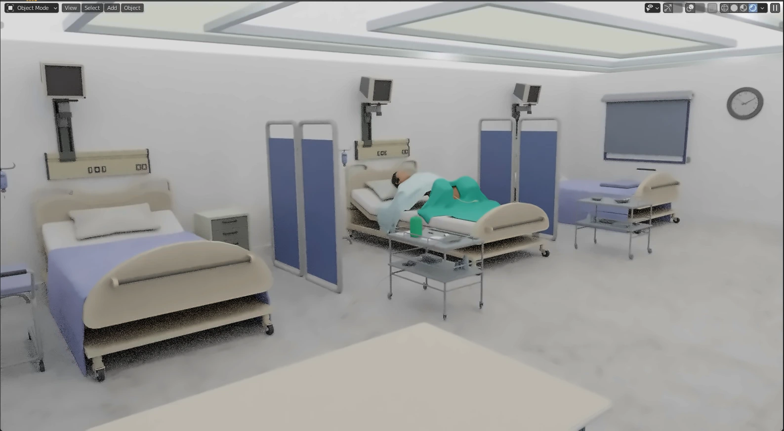 Original Unity clinical VR simulation frame 4